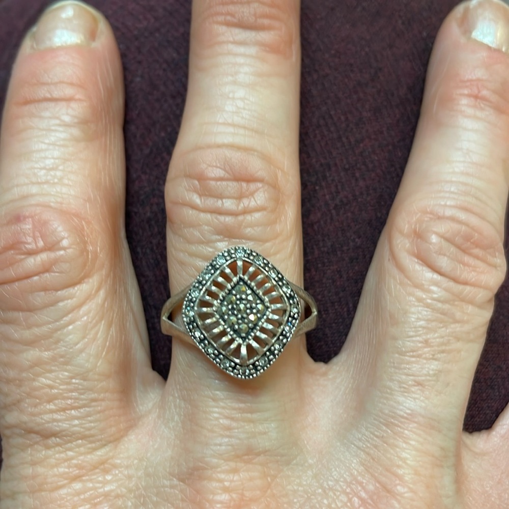 Marcasite925 ring